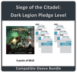 "Siege of the Citadel" Dark Legion Pledge Level Compatible Sleeve Bundle (8810 X 6) (ONLINE ORDER ONLY)