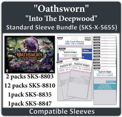 "Oathsworn: Into The Deepwood" Compatible Sleeve Bundle (8803 x 2 + 8810 X 12 +8835 X 1 + 8847 X 1) (ONLINE ORDER ONLY)