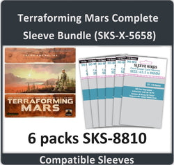"Terraforming Mars" Complete Compatible Sleeve Bundle (8810 X 6) (ONLINE ORDER ONLY)