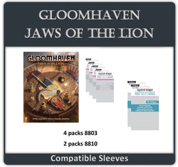 "Gloomhaven: Jaws of the Lion" Compatible Card Sleeve Bundle (8803 X 4 + 8810 X 2) (ONLINE ORDER ONLY)