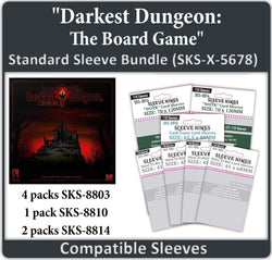 "Darkest Dungeon: The Board Game" Compatible Sleeve Bundle (8803 X 4, 8810 X 1, 8814 X 2)