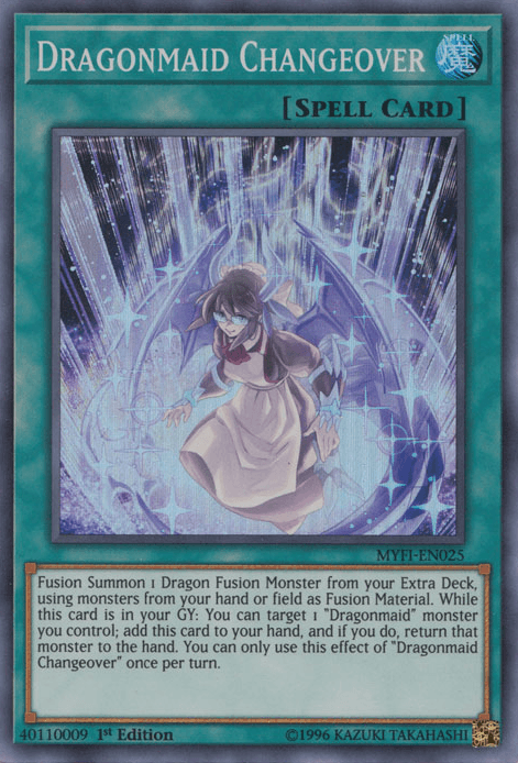 Dragonmaid Changeover [MYFI-EN025] Super Rare (ONLINE ORDER ONLY)