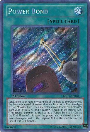 Power Bond [LCGX-EN184] Secret Rare (ONLINE ORDER ONLY)