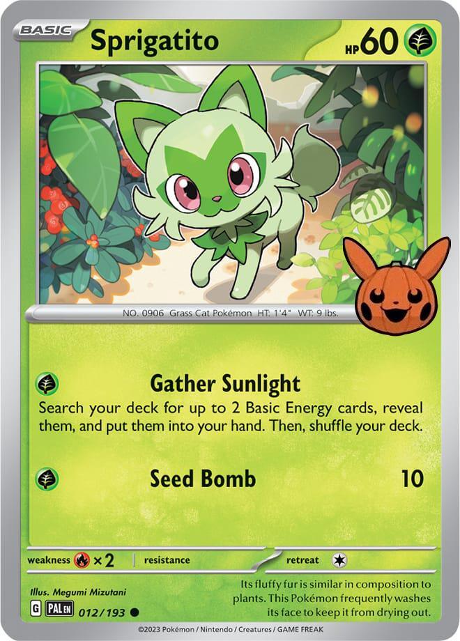 Sprigatito (012/193) [Trick or Trade 2024] (Online Only)