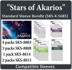 "Stars of Akarios" Compatible Sleeve Bundle (8803 X 4 + 8808 X 3 + 8814 X 1 + 8815 X 2) (ONLINE ORDER ONLY)