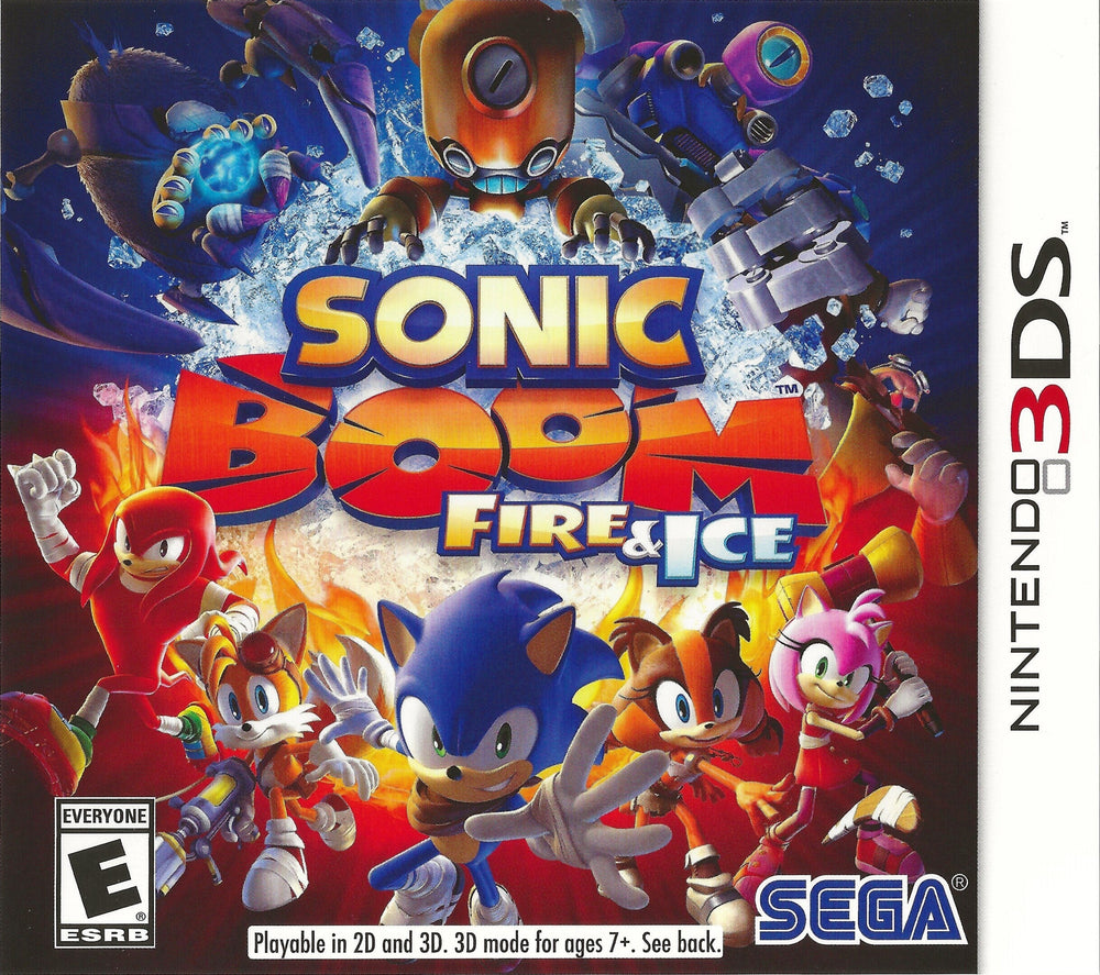 Sonic Boom: Fire & Ice (Nintendo 3DS) (ONLINE ORDER ONLY)