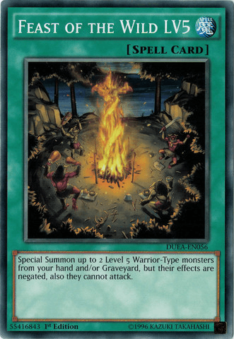 Feast of the Wild LV5 [DUEA-EN056] Common (ONLINE ORDER ONLY)
