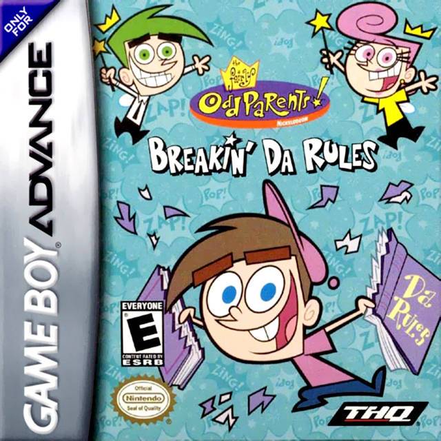 Fairly Odd Parents: Breakin' Da Rules (Gameboy Advance) (ONLINE ORDER ONLY)
