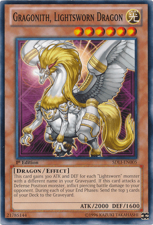 Gragonith, Lightsworn Dragon [SDLI-EN005] Common (ONLINE ORDER ONLY)