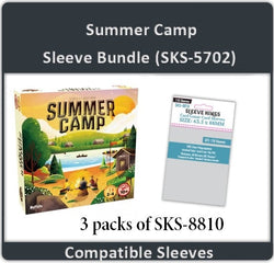 "Summer Camp" Board Game Compatible Card Sleeve Bundle (8810 X 3) (ONLINE ORDER ONLY)