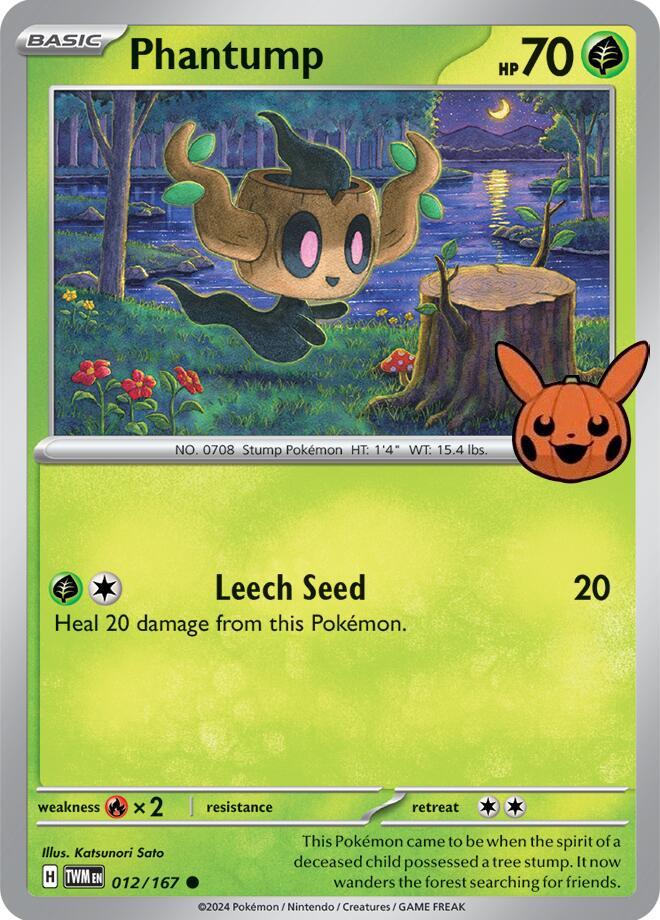 Phantump (012/167) [Trick or Trade 2024] (Online Only)