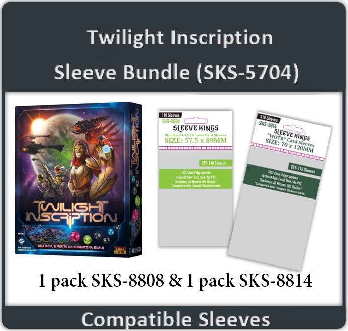 "Twilight Inscription" Compatible Card Sleeve Bundle (8808 X 1 + 8814 X 1) (ONLINE ORDER ONLY)