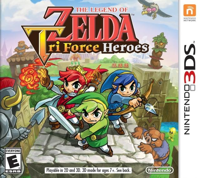 The Legend of Zelda: Tri Force Heroes (Nintendo 3DS) (ONLINE ORDER ONLY)