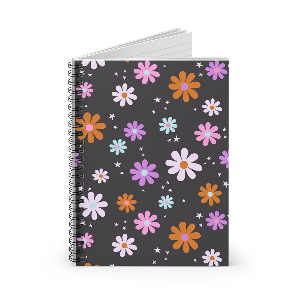Flower Power Spiral Notebook - Ruled Line (ONLINE ORDER ONLY)