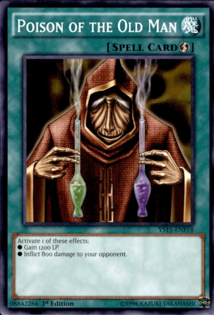 Poison of the Old Man [YS15-ENF18] Common (ONLINE ORDER ONLY)