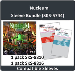 "Nucleum" Game Compatible Card Sleeve Bundle (8810 x 1 + 8816 x 1) (ONLINE ORDER ONLY)