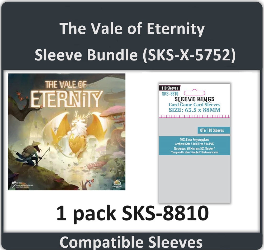 "The Vale of Eternity" Compatible Card Sleeve Bundle (8810 x 1) (ONLINE ORDER ONLY)