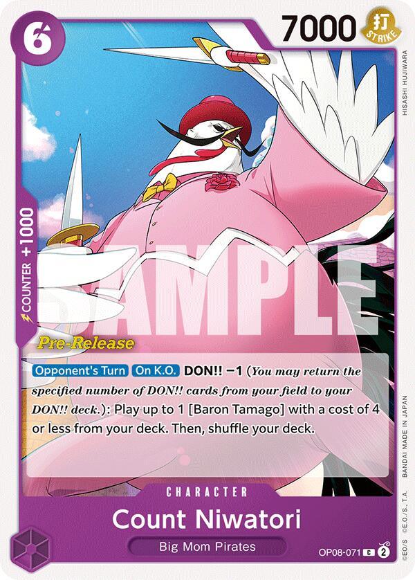 Count Niwatori [Two Legends Pre-Release Cards] (ONLINE ORDER ONLY)