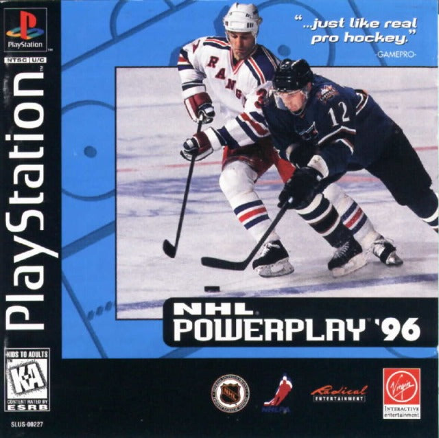 NHL Powerplay '96 (Playstation) (ONLINE ORDER ONLY)