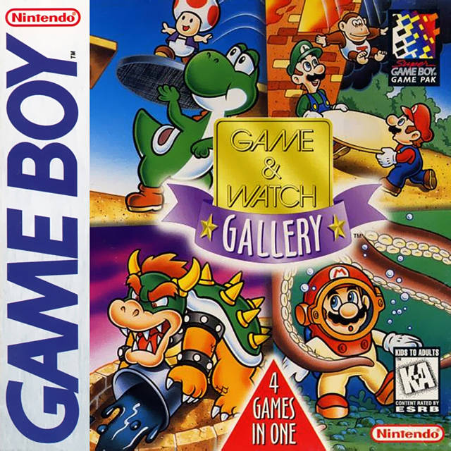 Game and Watch Gallery (Gameboy) (ONLINE ORDER ONLY)
