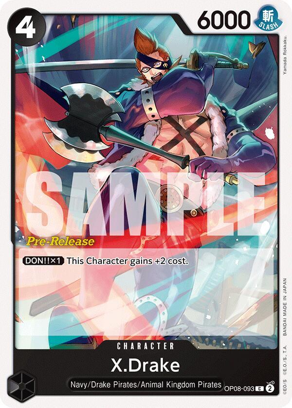 X.Drake [Two Legends Pre-Release Cards] (ONLINE ORDER ONLY)