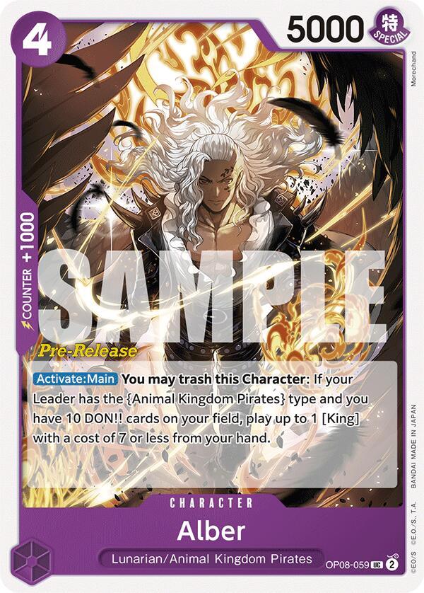 Alber [Two Legends Pre-Release Cards] (ONLINE ORDER ONLY)