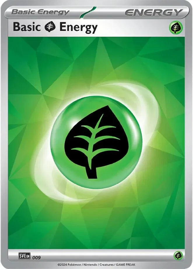 Basic Grass Energy (009)(Holo) [Scarlet & Violet: Stellar Crown] (ONLINE ORDER ONLY)