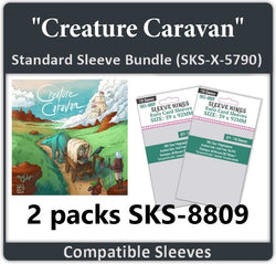 "Creature Caravan" Compatible Card Sleeve Bundle (8809 x 2) (ONLINE ORDER ONLY)