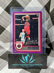Chris Boucher 2022-23 Panini NBA Hoops Purple #42 Toronto Raptors (ONLINE ORDER ONLY)
