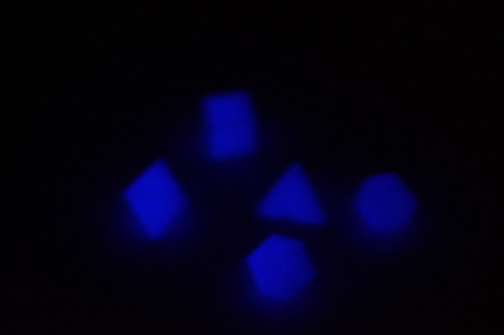 Vintage Ultra Rare Windmill Dice Poly Dice Set (5) RPG DnD Glows in the Dark (Online Only)