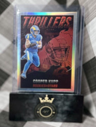 Cooper Kupp 2022 Rookies & Stars Thrillers Silver Prizm #TH-13 LA Rams (ONLINE ORDER ONLY)