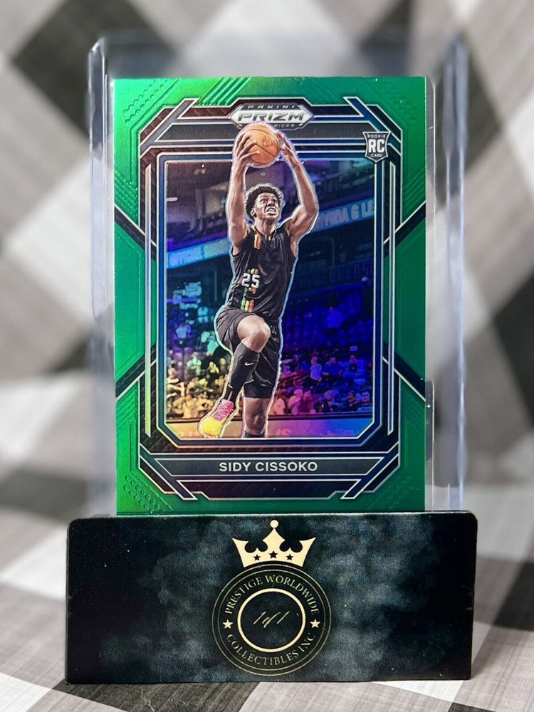 Sidy Cissoko 2023 Panini Prizm Draft Picks Green Prizm Rookie #40 SA Spurs RC (ONLINE ORDER ONLY)