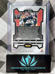 Zach Harrison 2023 Panini Prizm Orange Prizm Rookie /249 #306 Atlanta Falcons RC (ONLINE ORDER ONLY)