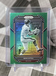 🔥🔥 MIKE DITKA 2022 Prizm GREEN PRIZM Parallel #55 - CHICAGO BEARS SP 🔥🔥 (ONLINE ORDER ONLY)
