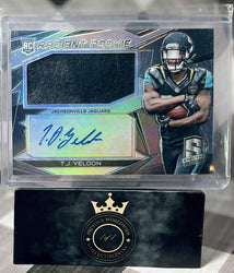 TJ Yeldon 2015 Spectra Radiant Rookie Patch Auto /75 #RRMS-TJY Jaguars RPA RC (ONLINE ORDER ONLY)