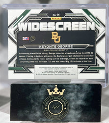 Keyonte George 2023 Prizm Draft Picks Widescreen Rookie #14 Baylor Jazz RC (ONLINE ORDER ONLY)