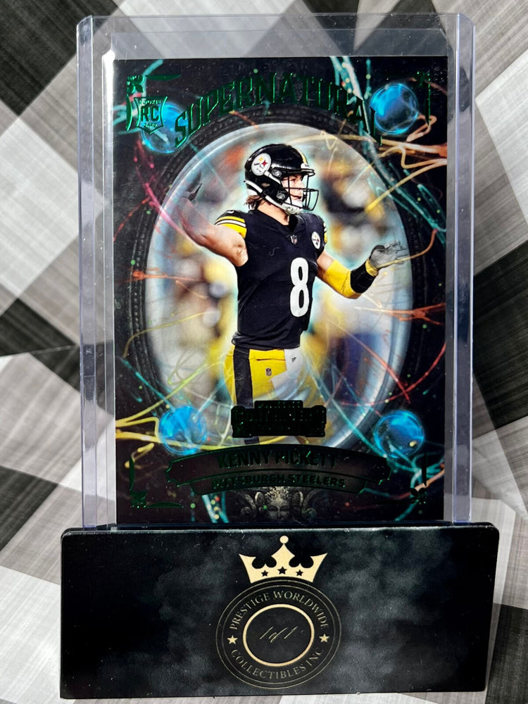 Kenny Pickett 2022 Contenders Emerald Supernatural #SN-KPI (ONLINE ORDER ONLY)