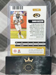 DAMON HAZELTON 2021 Panini Contenders Campus Ticket Auto /99 #301 Texans Missou (ONLINE ORDER ONLY)