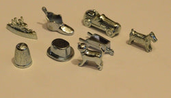 Monopoly Game Replacement Pieces/Movers/Classic Token Lot of 8 Parker Family Cat (Online Only)