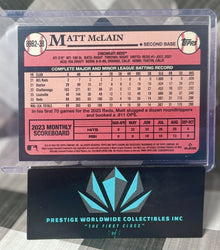 Matt McLain 2024 Topps Series 2 1989 Silver Foil #89B2-38 Cincinnati Reds Cup (ONLINE ORDER ONLY)
