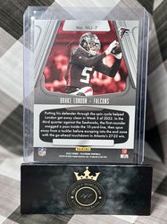 Drake London 2022 Panini Playbook Next Up Rookie Insert #NU-7 Atlanta Falcons RC (ONLINE ORDER ONLY)