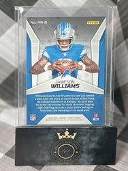 Jameson Williams 2022 Panini Rookies & Stars Rookie Rush #RR-9 Detroit Lions RC (ONLINE ORDER ONLY)