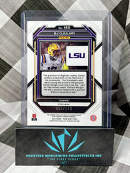 BJ Ojulari 2023 Prizm Draft Picks Purple Cracked Ice Rookie /149 #165 LSU & ARI (ONLINE ORDER ONLY)