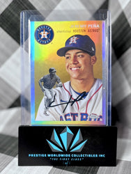 Jeremy Pena 2023 Topps Chrome Platinum Refractor #243 Houston Astros (ONLINE ORDER ONLY)