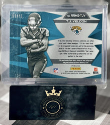 TJ Yeldon 2015 Spectra Radiant Rookie Patch Auto /75 #RRMS-TJY Jaguars RPA RC (ONLINE ORDER ONLY)