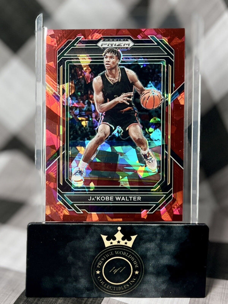 Ja’Kobe Walter 2023 Panini Prizm Draft Picks Red Ice #27 Baylor Bears Prospect (ONLINE ORDER ONLY)