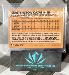 Triston Casas 2023 Topps Series 2 1988 Silver Mojo Rookie #2T88C-59 Red Sox RC (ONLINE ORDER ONLY)