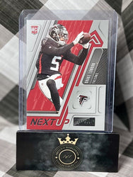 Drake London 2022 Panini Playbook Next Up Rookie Insert #NU-7 Atlanta Falcons RC (ONLINE ORDER ONLY)