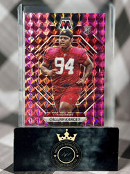 Calijah Kancey 2023 Mosaic Pink Camo Prizm Rookie #293 Tampa Bay Buccaneers RC (ONLINE ORDER ONLY)