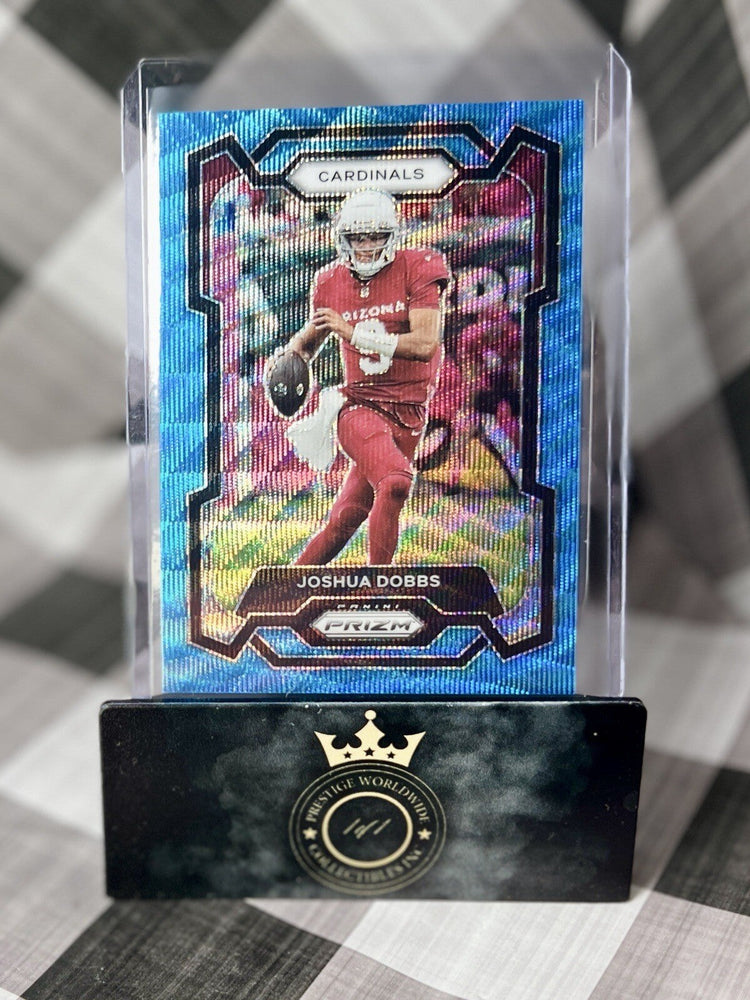 Joshua Dobbs 2023 Panini Prizm Blue Wave Prizm /199 #3 Arizona Cardinals SP MIN (ONLINE ORDER ONLY)